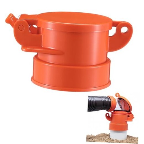 Sewer cap for - 4", rv